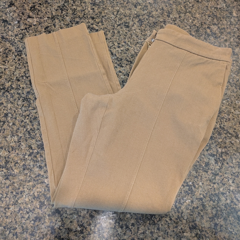 J. Jill Bi-Stretch Brown Trouser Pants, Sz. 6
